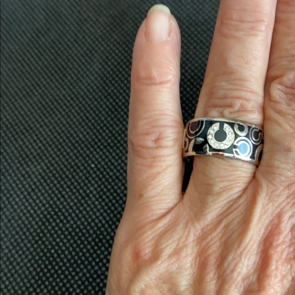 Coach diamond ring